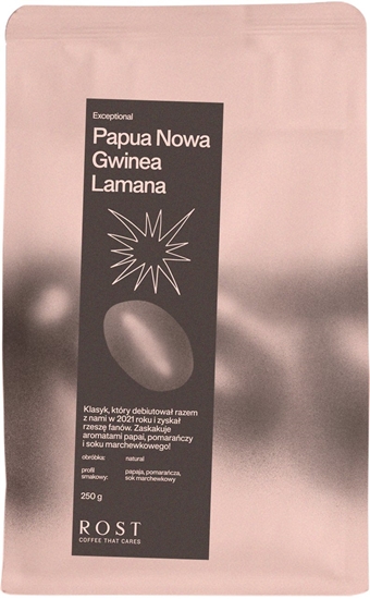 Picture of Kawa ziarnista ROST kawa ziarnista Papua Nowa Gwinea Lamana Filter 250 g