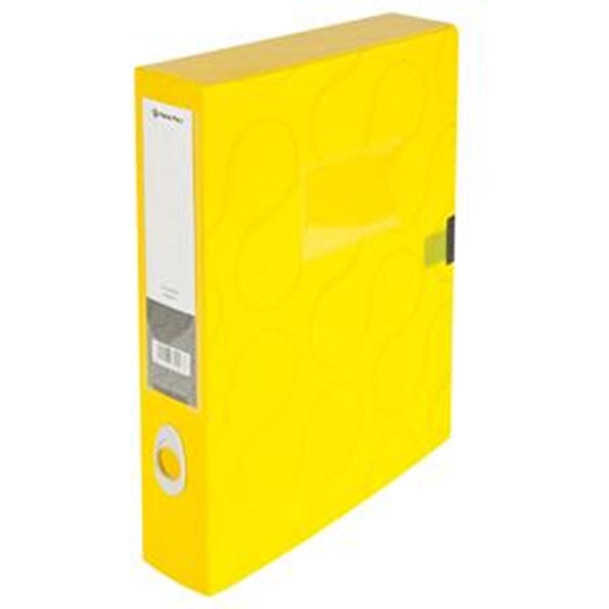 Изображение Kārba dokumentiem A4/55mm Omega, Panta Plast, dzeltena