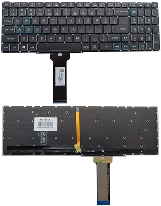 Attēls no Keyboard ACER: Predator Helios 300 PH315-52, PH315-53, with backlight, US