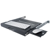 Изображение Keyboard and Mouse Shelf 19" 1U 350mm Black