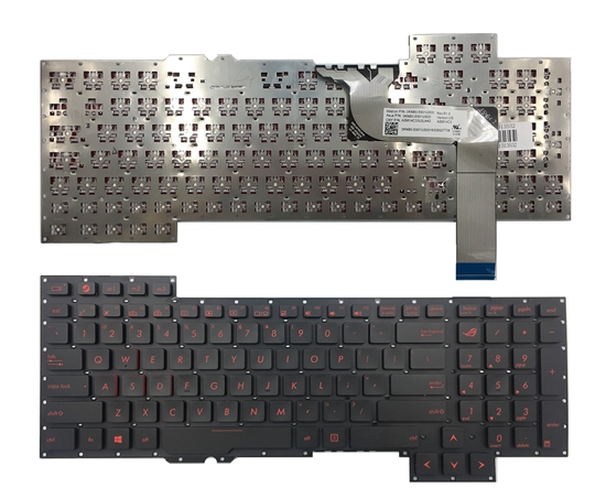 Изображение Keyboard ASUS: ROG G751, G751J, G751JL, G751JM, G751JT, G751JY