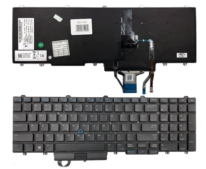 Attēls no Keyboard Dell: Latitude E5550, 5580 / Precision 15 7510, 3510 / Precision 17 7710
