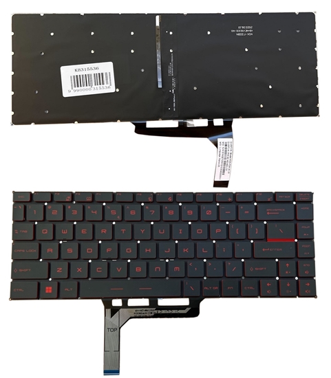 Picture of Keyboard MSI GF63 with red backlit (US)