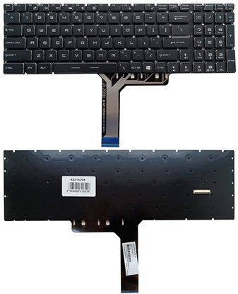 Picture of Keyboard MSI: GE63, GE73, GS63, GS73, with RGB backlit, US