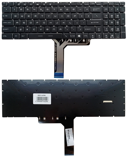 Picture of Keyboard MSI: GE63, GE73, GS63, GS73, with RGB backlit, US