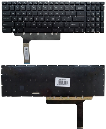 Picture of Keyboard MSI: GP76, GS76, GE76, with RGB backlit, US