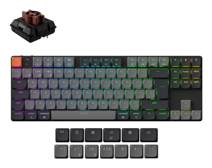 Picture of KEYBOARD WRL K1 RGB/BLACK K1X-H3 KEYCHRON