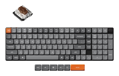 Attēls no KEYBOARD WRL K17 MAX RGB/BLACK K17M-H3 KEYCHRON