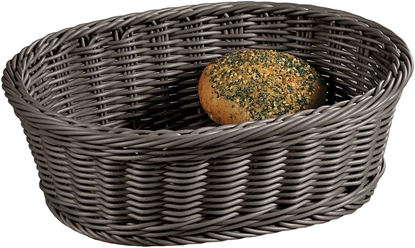 Attēls no Kesper grozs, ovāls, pelēks, 29,5x23x9,5 cm