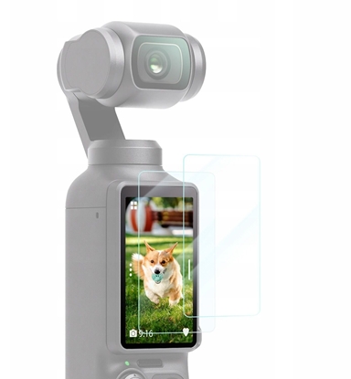 Attēls no Kf 2x Szko Hartowane Hd 9h Osona Ochrona Na Ekran Lcd Do Dji Pocket 3 / Dji Pocket 4 / K&f / Kf20.0019