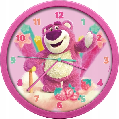 Изображение KIDS Zegar cienny Na cian 25cm Dla Dziecka Dzieci Lotso Toy Story / Lts00018-ty3021