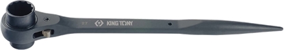 Изображение King Tony DWUSTRONNY KLUCZ NASADKOWY Z GRZECHOTK 24x30mm, D. 402mm King Tony