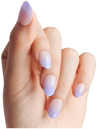 Attēls no Kiss KISS Sztuczne paznokcie samoprzylepne imPRESS Color Press On Nails Ombre Collection, Friendzone Blue, Short Oval