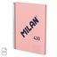 Picture of Klade A5, 80 lapas, rūtiņu ar spirāli, 95 gr. 430 Pink, MILAN