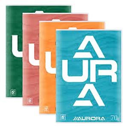 Picture of Klade AURORA A4/60 rūtiņu, kartona vāki