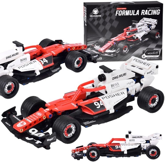 Изображение Klocki techniczne BOLID Formua 1 276ele napd pull-back naklejki ZA5729 EDUKAMP