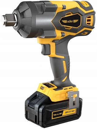 Attēls no Klucz udarowy Adler ADLER KLUCZ UDAROWY 3/4" 20V 1x5.0Ah 1700Nm  AKU-1700K