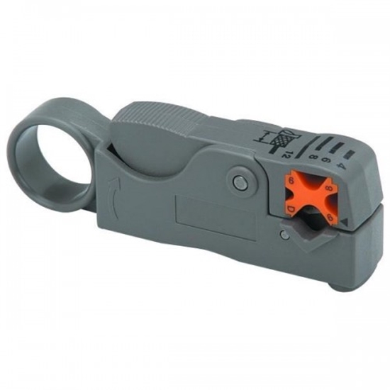 Picture of Koaksiālā Kabeļa tīrītājs Stripper 2 asmeņi kabeļiem HANLONG HT-332