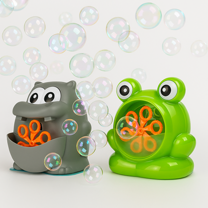 Attēls no Koala Games G2495 Frog & Hippo  Bubble Mashine  (Random Color)