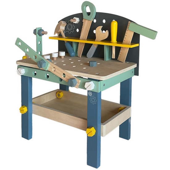 Picture of Koala Games G2595 Wooden Workbench With Accesories