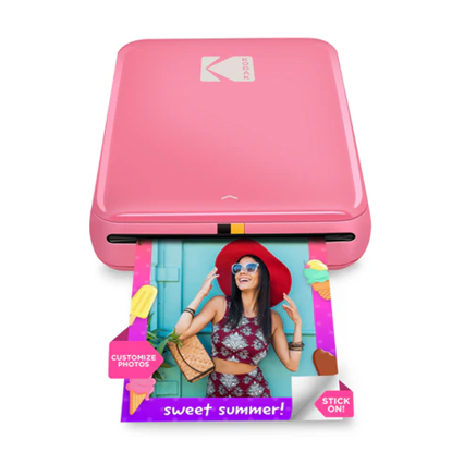 Picture of Kodak STEP Instant Mobile Photo printer Colour ZINK 2x3'' 1 ppm, Bluetooth, Pink