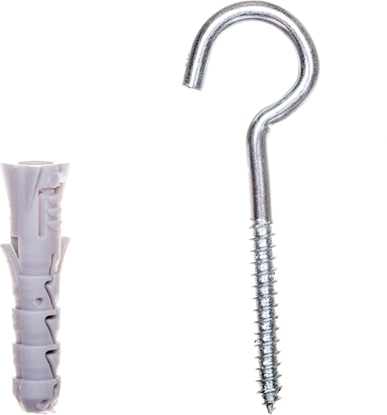 Изображение Koelner Koek rozporowy fi6 z hakiem sufitowym 6x30 FIX 200szt. (FIX-06S)