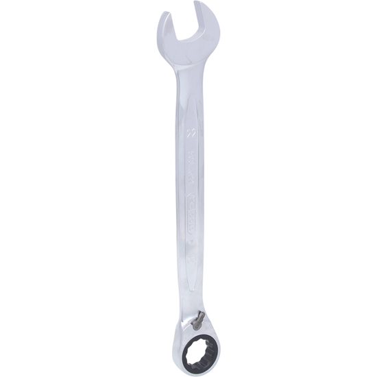 Изображение Kombinēta atslēga ar sprūdratu KS Tools Gear+; 22 mm