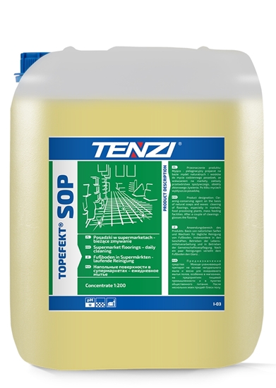 Picture of Koncentrēts līdzeklis grīdu mazgāšanai TENZI TopEfekt SOP 10L (1 gb/kastē, 60gb/pll)