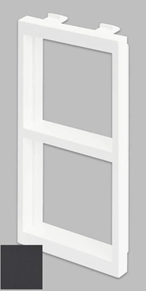 Изображение Kontakt-Simon Adapter CIMA na 2 moduy K45 45x45mm Connect grafit S62/14