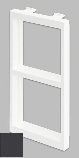 Picture of Kontakt-Simon Adapter CIMA na 2 moduy K45 45x45mm Connect grafit S62/14