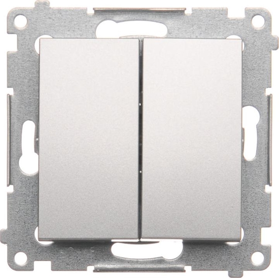 Picture of Kontakt-Simon cznik wiecznikowy srebrny mat - DW5A.01/43