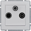 Picture of KOS Gniazdo antenowe KOS66 RTV/SAT kocowe biae (660476)