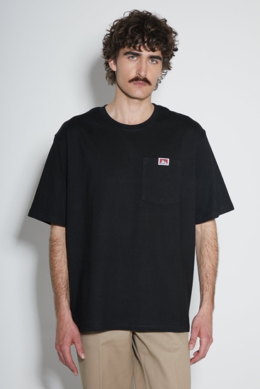 Picture of Black Diamond Koszulka Ben Davis Heavy SS Duty Pocket Black