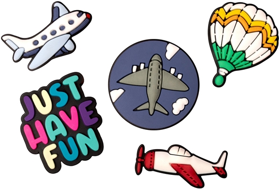 Picture of krainaGSM Sticker 3D Travel zestaw 5 szt