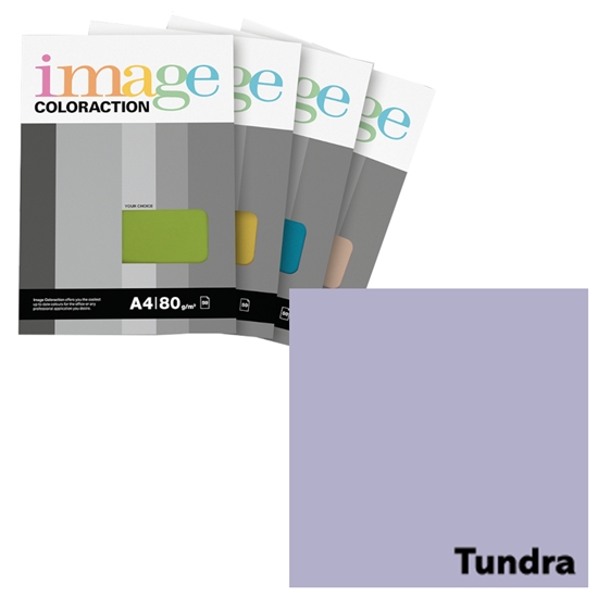 Picture of Krāsains papīrs A4, 50 loksnes, 80g/m2, gaiši ceriņkrāsas, Image Coloraction