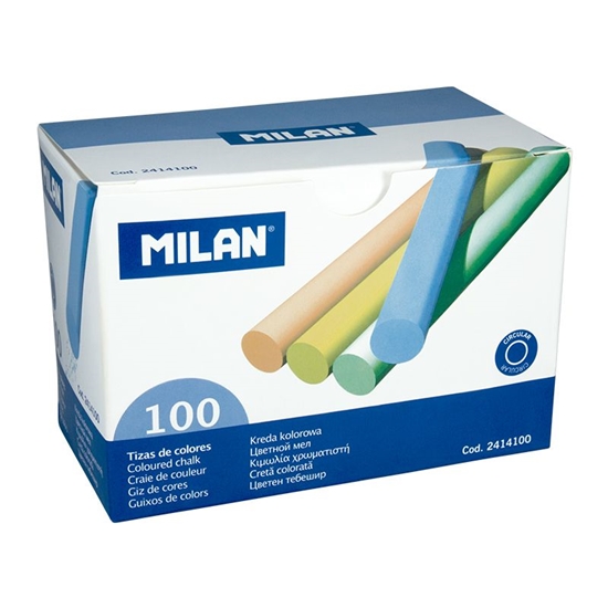 Picture of Krītiņi krasainie 100 gab. MILAN