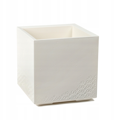 Picture of Krups Kwietnik KARO 300x300x300 beton recycled - kremowy LA776-74 LAMELA