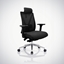 Picture of Krzeso biurowe Jan Nowak JAN NOWAK Fotel biurowy ergonomiczny czarny z siatk VECTOR