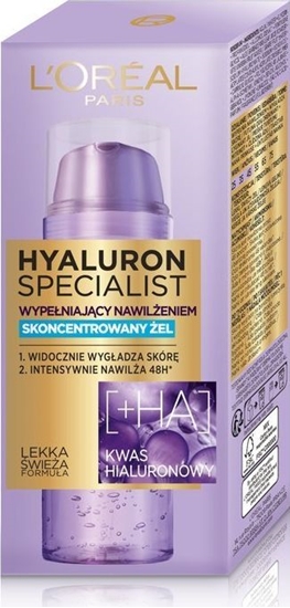 Изображение L Oreal Paris Hyaluron Specjalist Skoncentrowany el wypeniajcy nawileniem 50ml