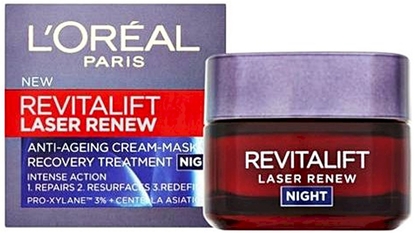 Attēls no L´Oréal Paris Revitalift Laser X3 Anti-Age Night Cream-Mask 50 ml
