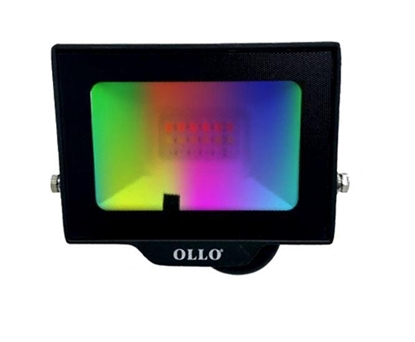 Изображение Lamp|OLLO|Power consumption 50 Watts|Luminous flux 4750 Lumen|AC220-240V|Beam angle 110 degrees|VS121C-50W-RGB