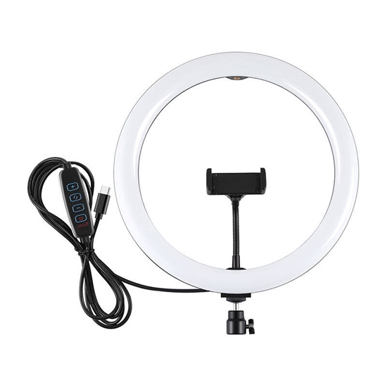Picture of Lampa piercieniowa z uchwytem na telefon PULUZ