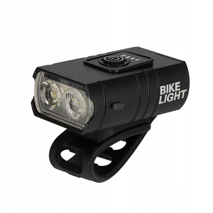 Изображение LAMPA ROWEROWA B/O USB TYL/PRZOD 5X10X5 MC WB100