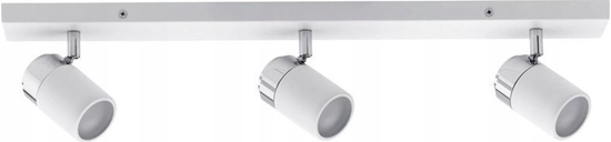 Picture of Lampa sufitowa Paulmann Spotlight Zyli IP44 max. 3x10W GU10 Biay/Chrom 230V Metal
