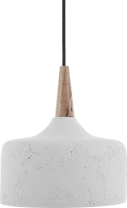 Изображение Lampa wiszca Beliani Lampa wiszca gipsowa biaa BURANO
