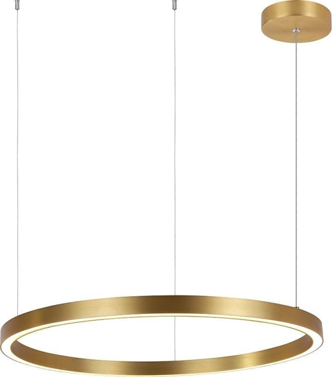 Изображение Lampa wiszca Light Prestige Nowoczesna lampa sufitowa LED do jadalni Light Prestige okrgi LED LP-033/1P S GD