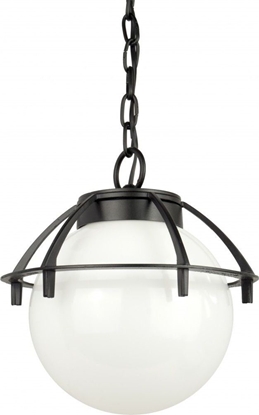 Изображение Lampa wiszca SU-MA Lampa wiszca czarna SU-MA Kule z koszykiem K 1018/1/KPO