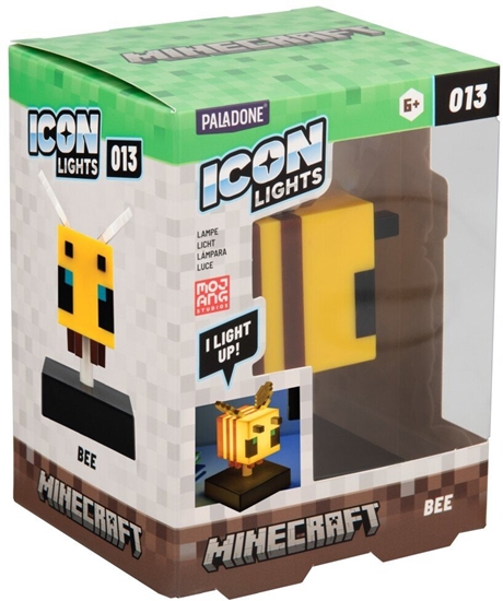 Изображение Lampka biurkowa Paladone PALADONE Minecraft Lampka Icon - Pszczóka