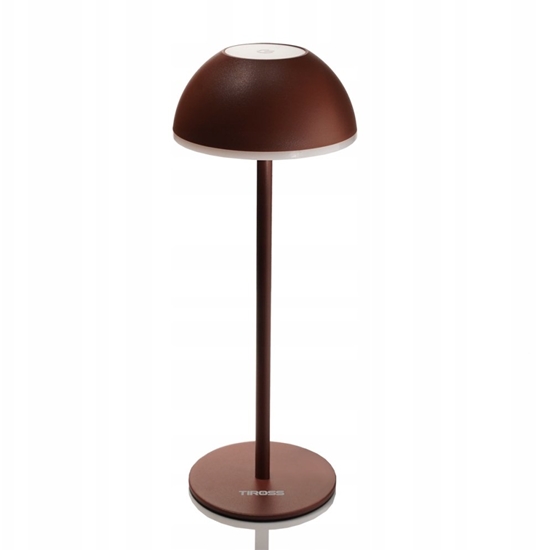 Изображение Lampka biurkowa Tiross Lampka lampa biurkowa nocna na biurko bezprzewodowa LED USB dotykowa TIROSS TS-2239