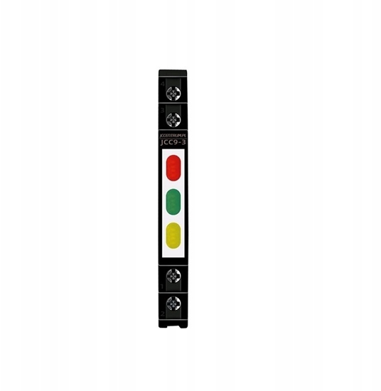 Picture of Lampka moduowa 3-fazowa z zabezpieczeniem zielona 1/3S LED 230V LK-BZ-703G